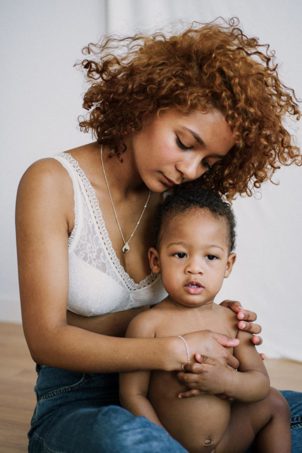 Colgante Gota de Leche Materna con Corazón Begoña Prats Joyas